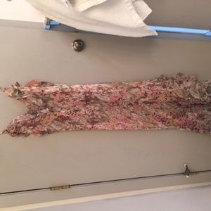 DRESS, spring/summer. Calf-length. Sz 8-10